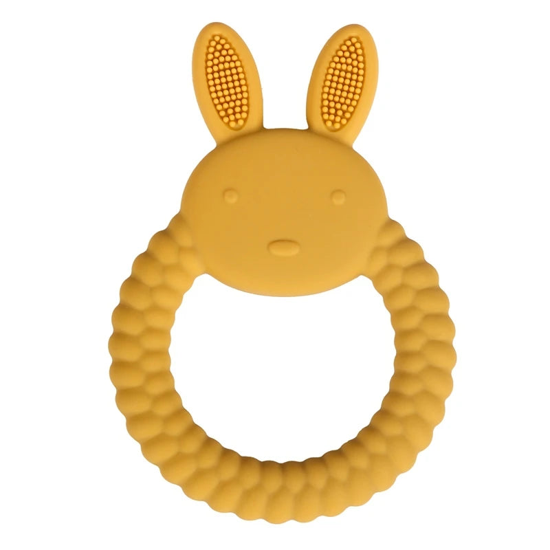 Cartoon Rabbit Teething Ring