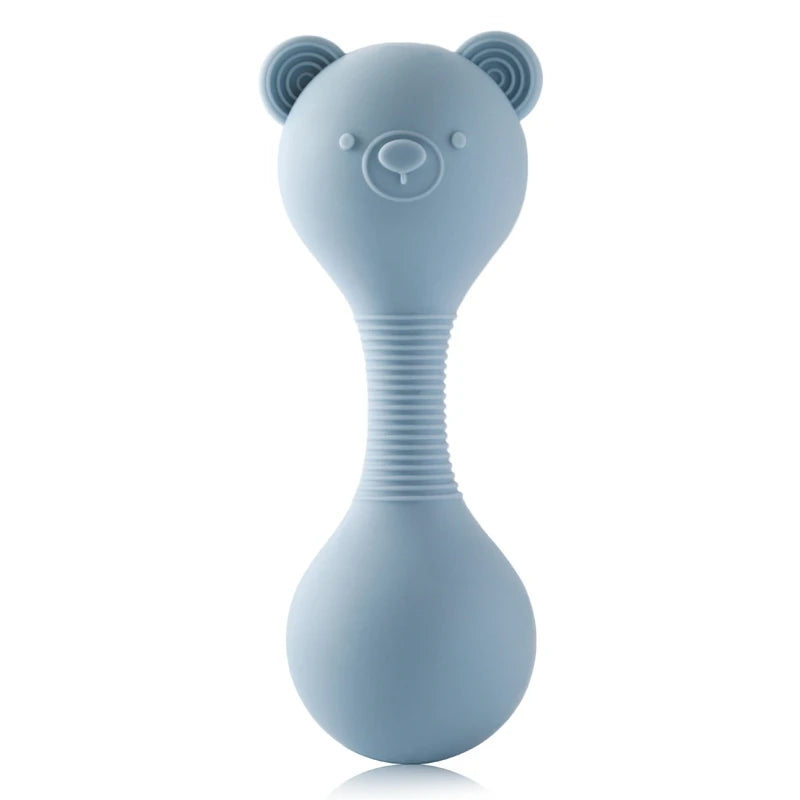 Silicone Maracas Baby Toy