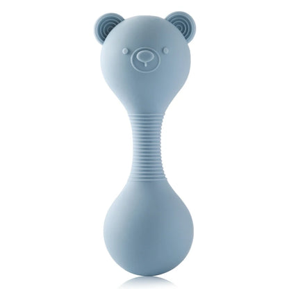 Silicone Maracas Baby Toy