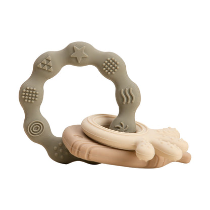Silicone Maracas Baby Toy