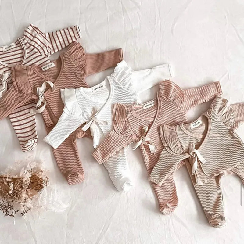 Spring Knitted Baby Outfit