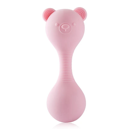 Silicone Maracas Baby Toy