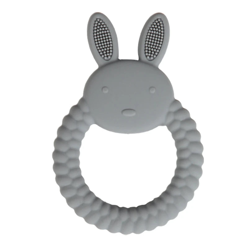 Cartoon Rabbit Teething Ring