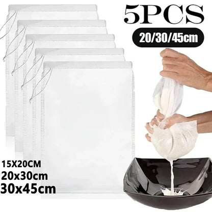 Unbleached Straining Bags