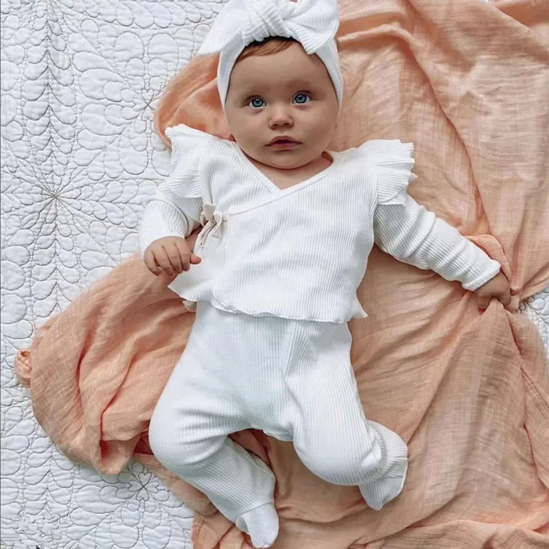 Spring Knitted Baby Outfit