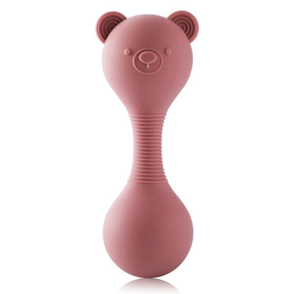 Silicone Maracas Baby Toy