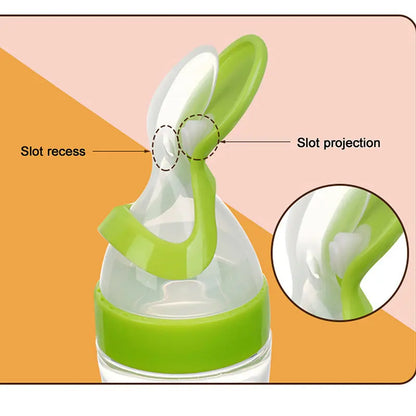 Silicone Feeding Bottle Spoon