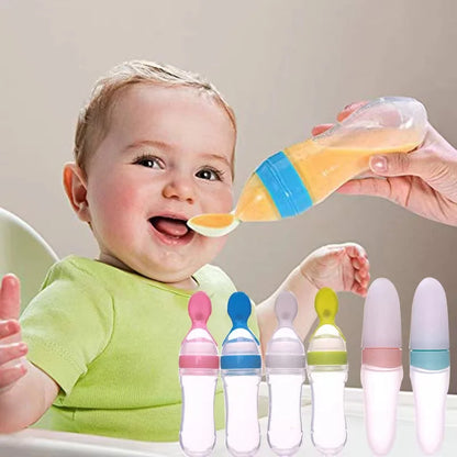 Silicone Feeding Bottle Spoon