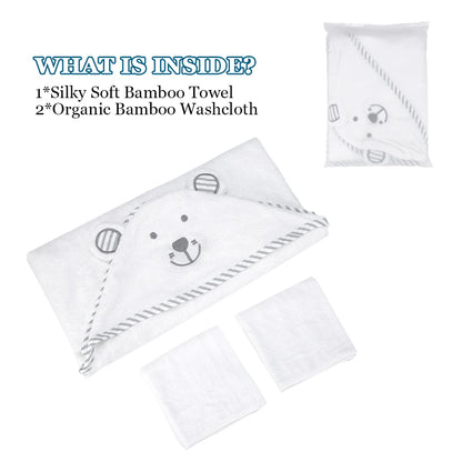 Hooded Baby Bath Towel
